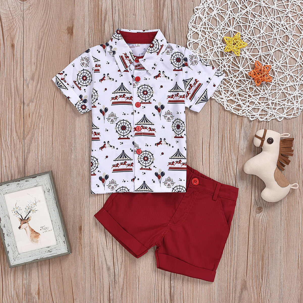 Ensemble de chemise et short