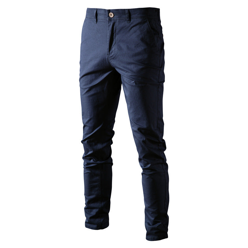 Pantalon Décontracté en Coton