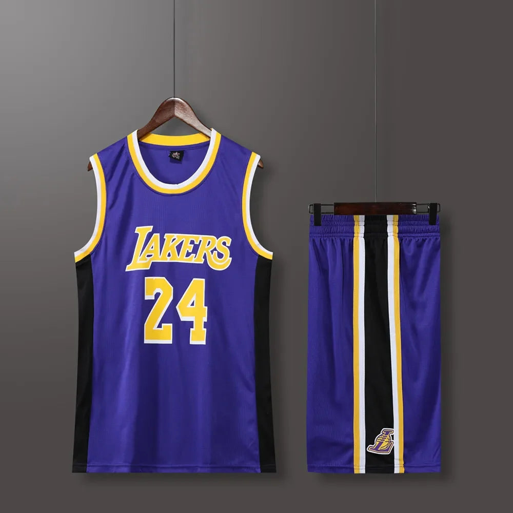 Ensemble maillot de basket Lakers Bryant 24