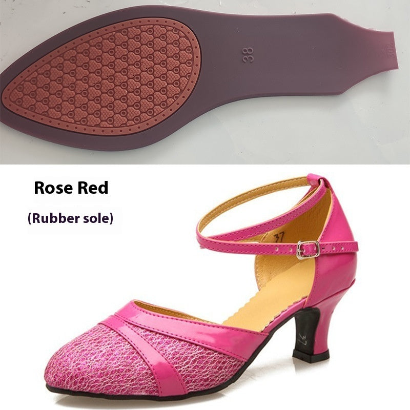 Sandales à talon moyen