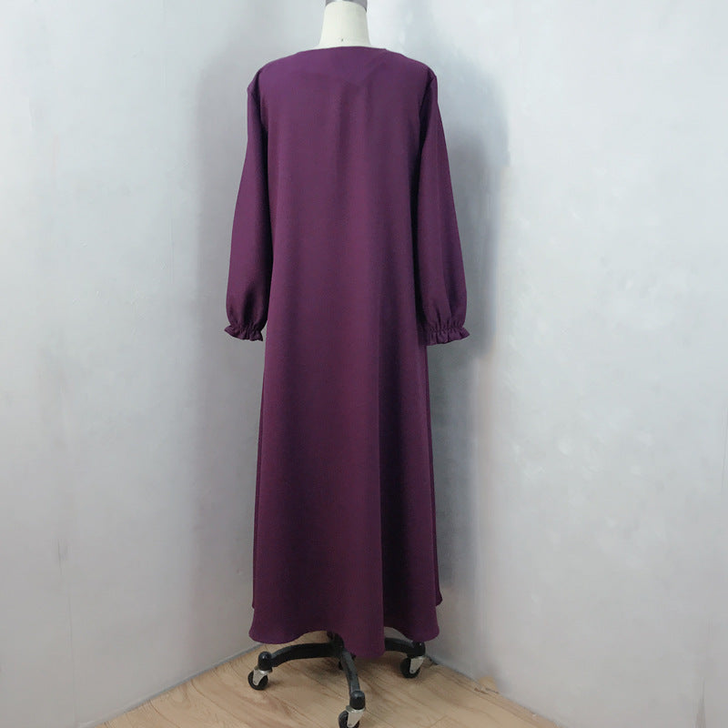 Robe Slim Cardigan à Fermeture