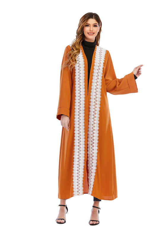 Cardigan Abaya Veste Longue Grande Taille