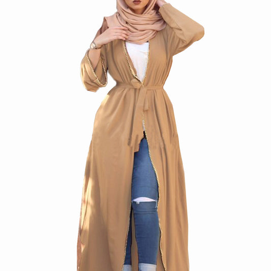 Robe cardigan bandage