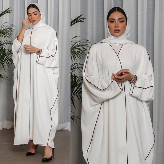 Abaya Blanche Grande Taille