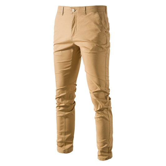 Pantalon Décontracté en Coton